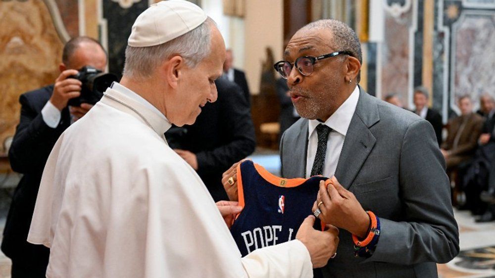 Seriously? US director Spike Lee gives Pope unusual gift