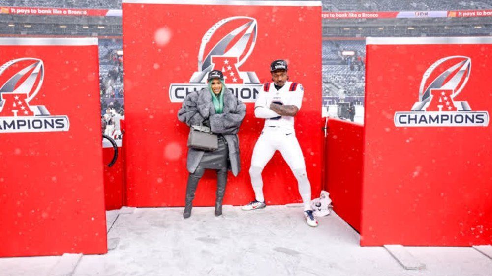 Video: Cardi B rastet aus! Jubel über Super-Bowl-Einzug der Patriots