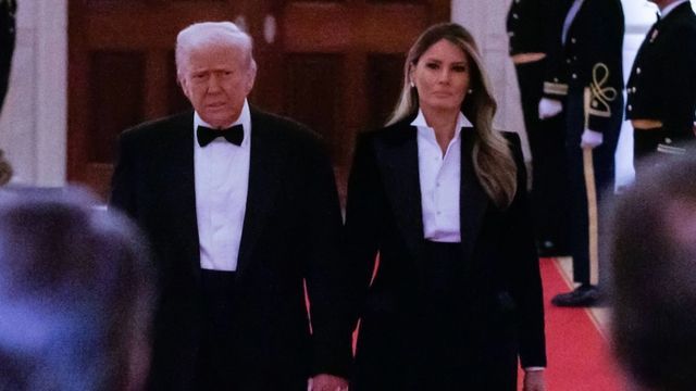 Buhrufe und Boykott: Appearance of Melania and Donald Trump causes a stir