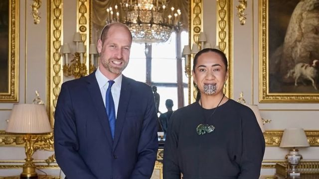 Video: Prinz William empfängt Māori-Königin auf Windsor Castle