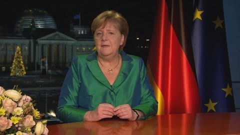 Merkel ruft in Neujahrsansprache zu Zuversicht auf