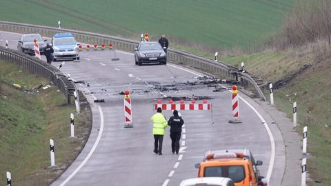 Verkehrsunfall in Thüringen | Sieben Tote: «So viel Leben in Sekunden ausgelöscht»