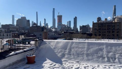 Nach 700 Tagen: Rekord-Zeitspanne ohne Schnee in New York zu Ende