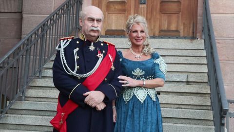 Als Otto von Bismarck: Markus Söder in Fastnacht-Stimmung