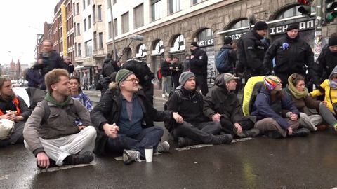 Bundesweite Proteste der Letzten Generation - ohne Kleber