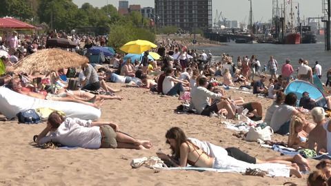Endlich Sonne und Wärme: Wetter lockt viele Menschen ins Freie
