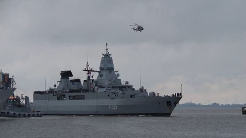 Vier Angriffe abgewehrt: Fregatte «Hessen» zurück in Deutschland