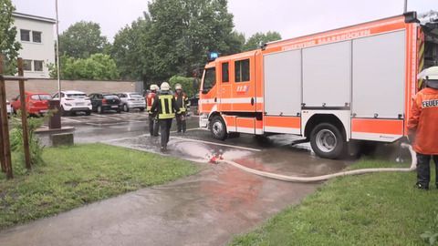 Hunderte Einsätze wegen Dauerregens im Südwesten Deutschlands