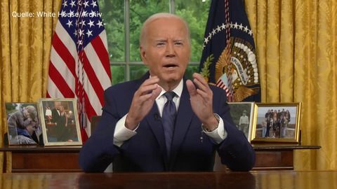 Rede an die Nation: Biden will Rückzug erklären