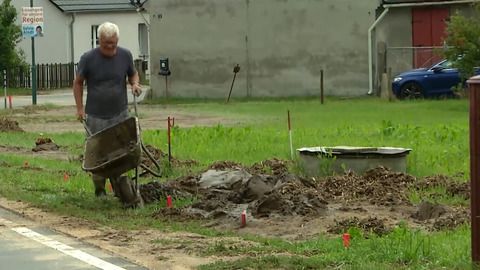 «Angst, Wut, Verzweiflung»: Aufräumarbeiten nach Unwetter in Sachsen