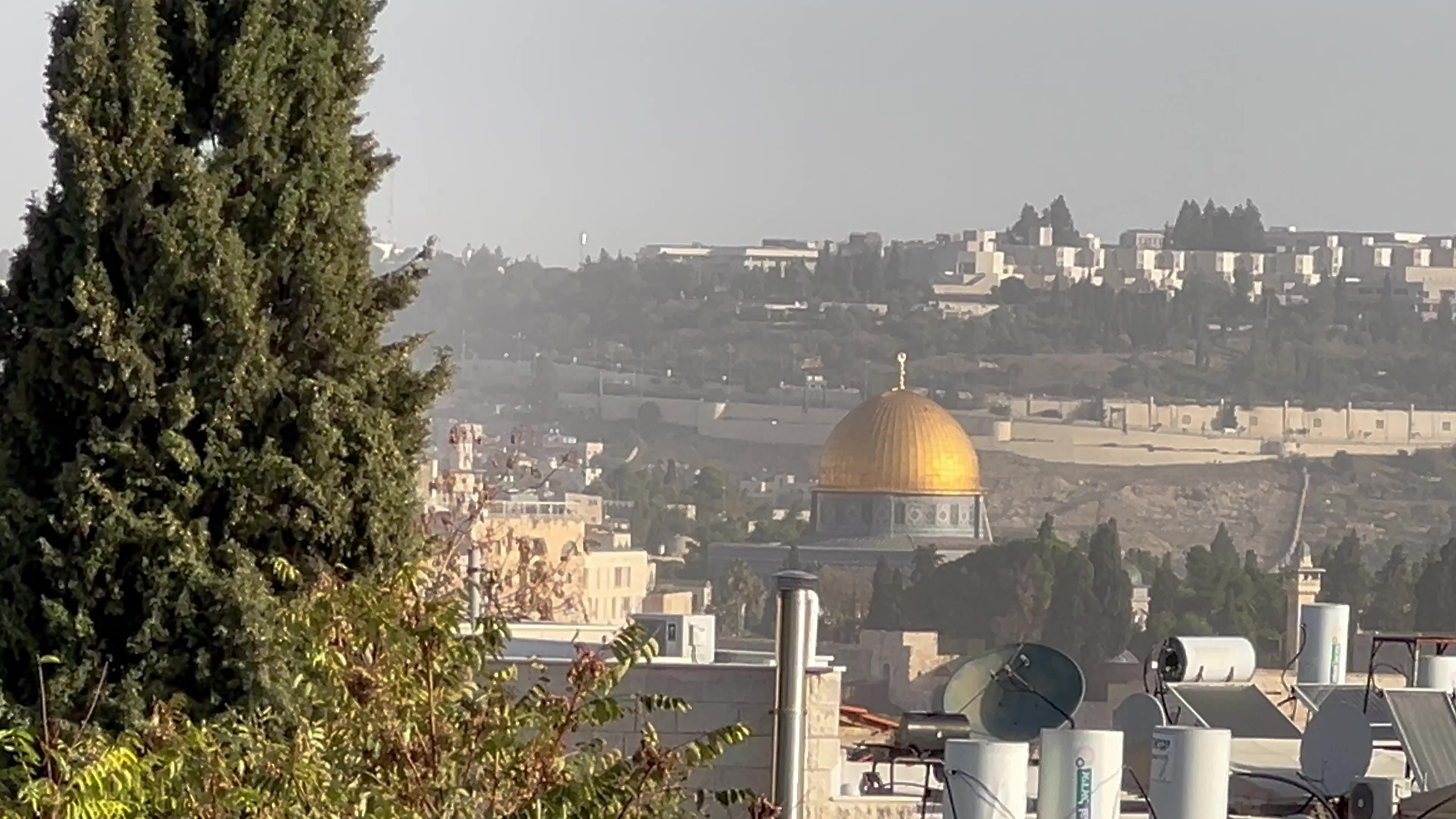 Dome of the Rock, on day three of Israel-Hamas truce