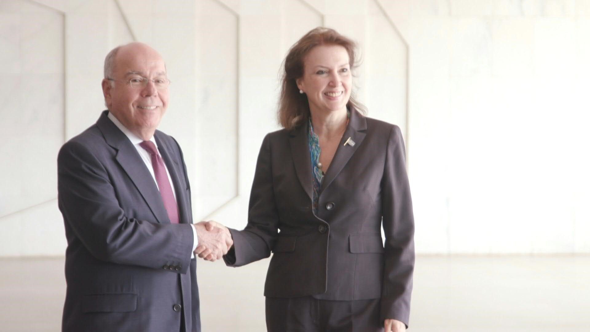 Argentina's FM Diana Mondino meets Brazilian counterpart Mauro Vieira