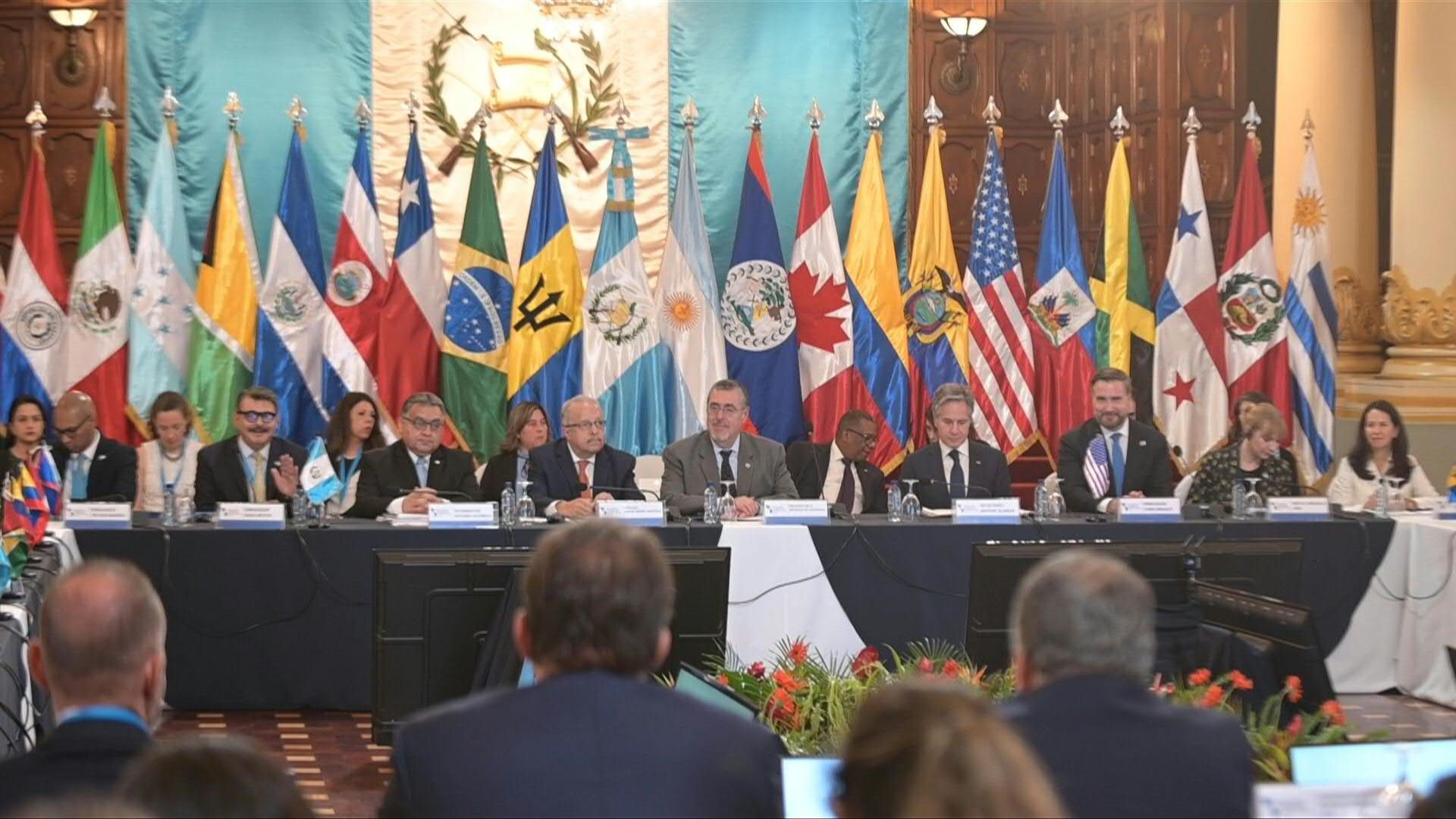 Blinken and Arevalo open regional conference on migration in Guatemala