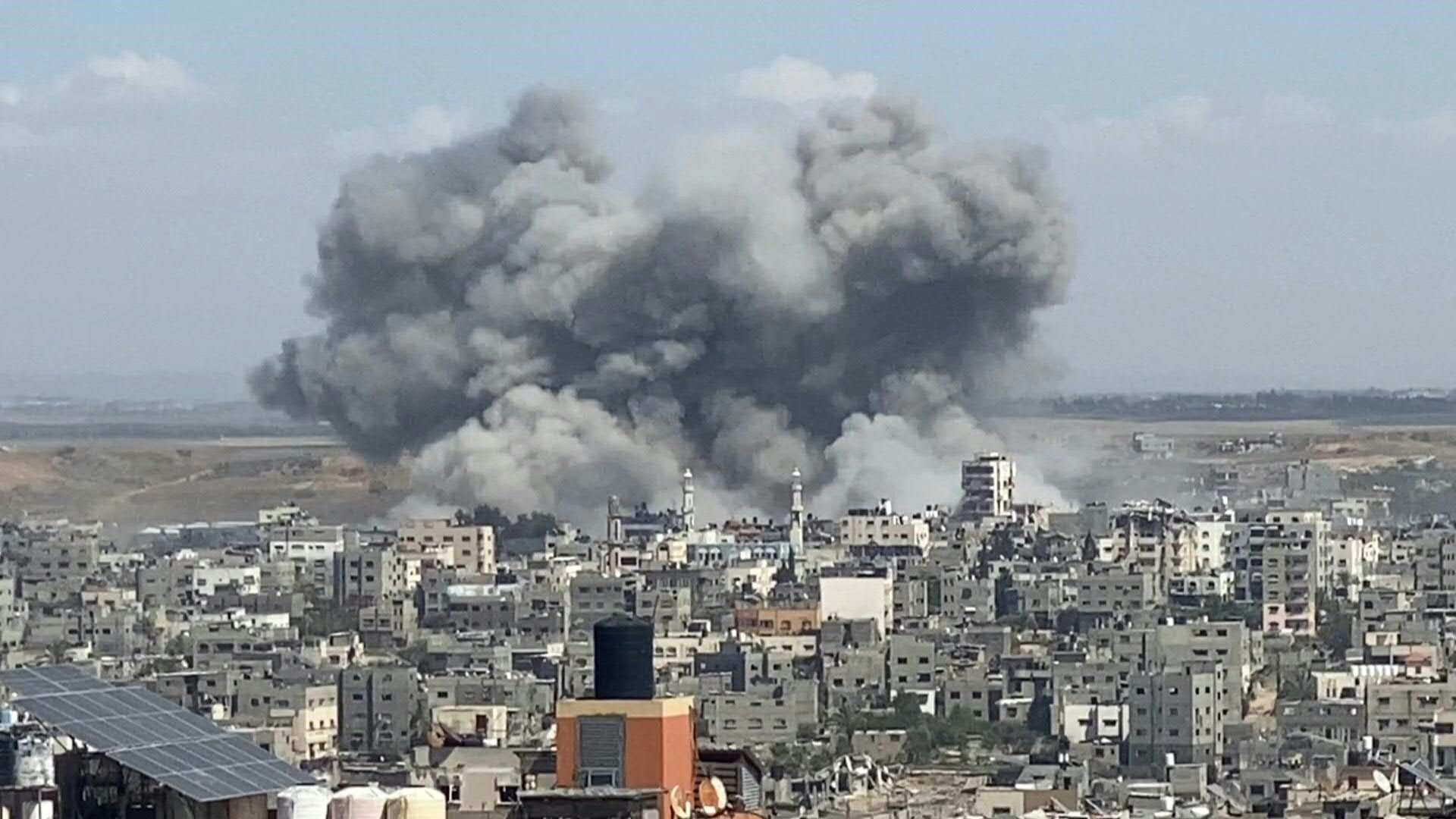 Israeli strikes hit Jabalia as fierce fighting rocks Gaza