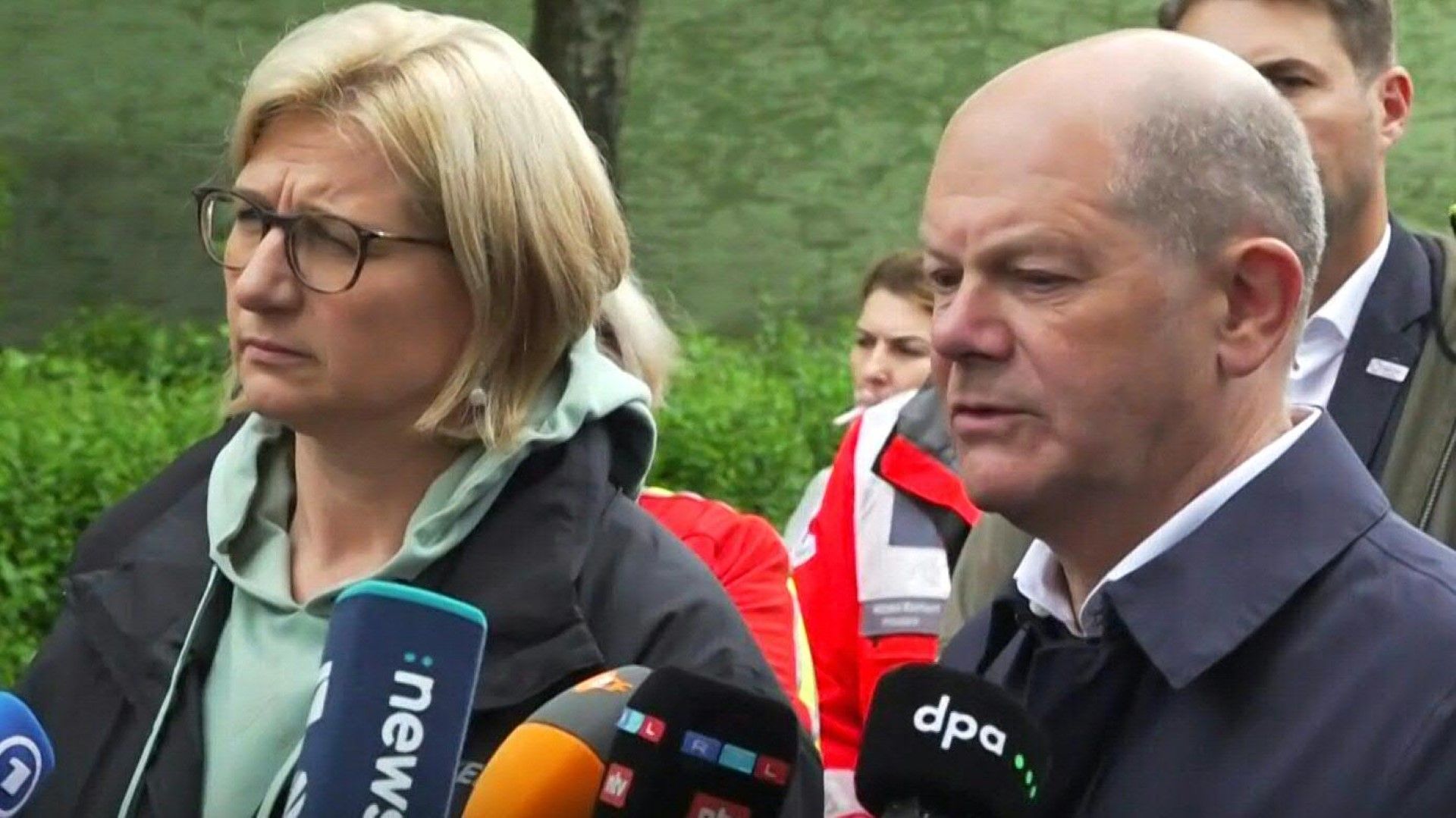 Hochwasser im Saarland: Scholz lobt Zusammenarbeit und Solidarität