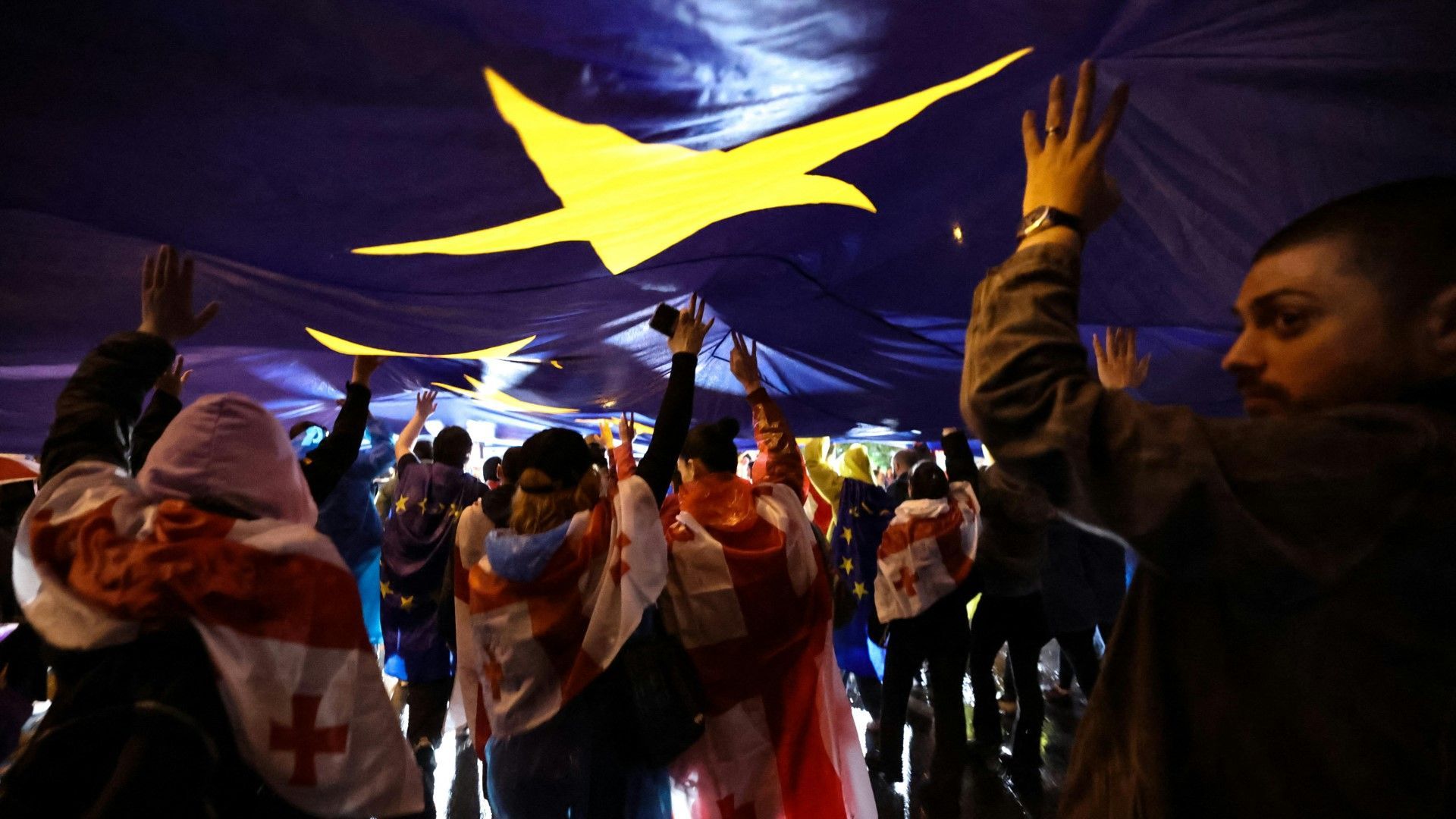 Erneut Massenproteste in Georgien