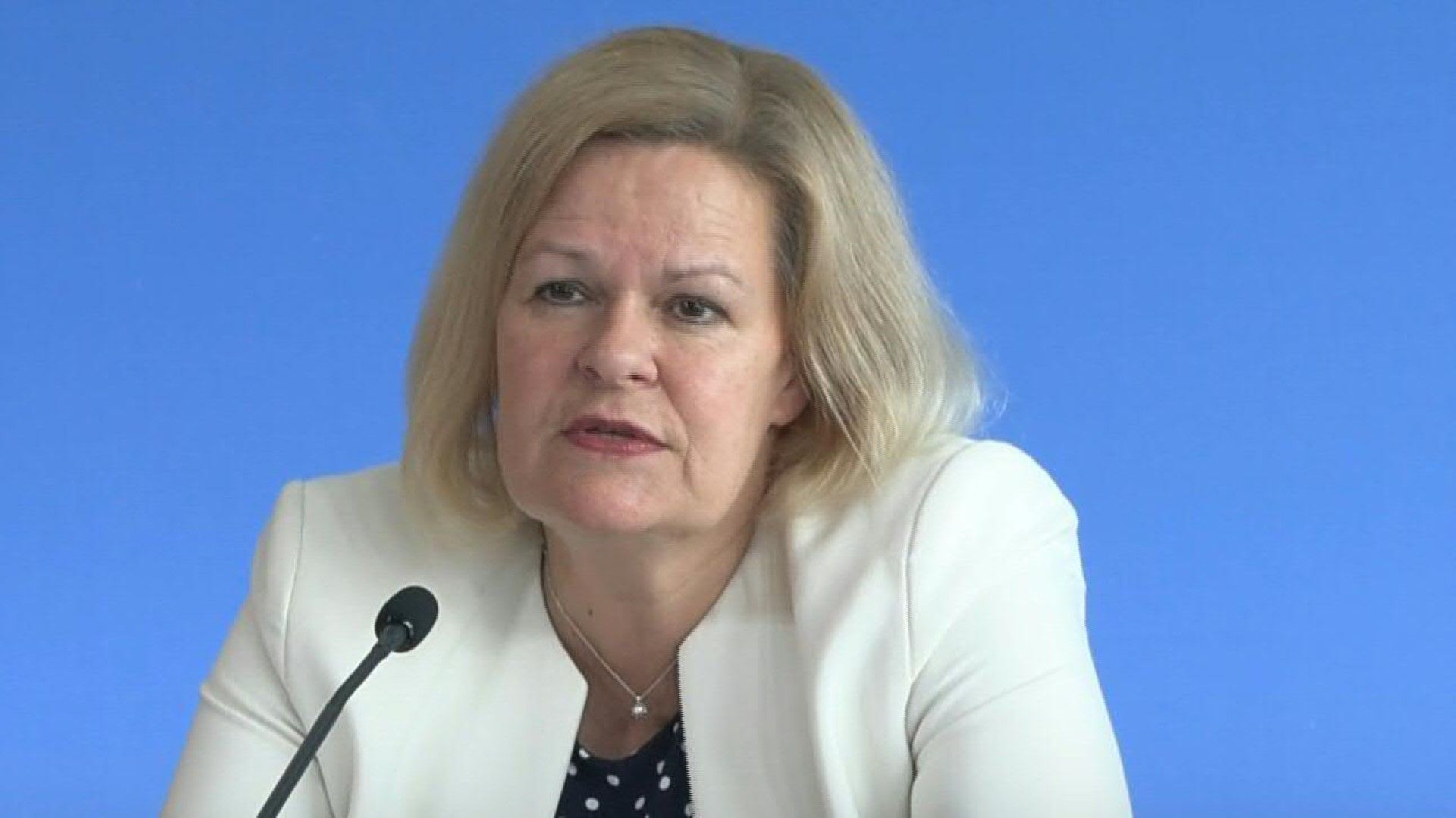 Faeser: "Islamistische Hetzer haben in unserem Land nichts zu suchen"