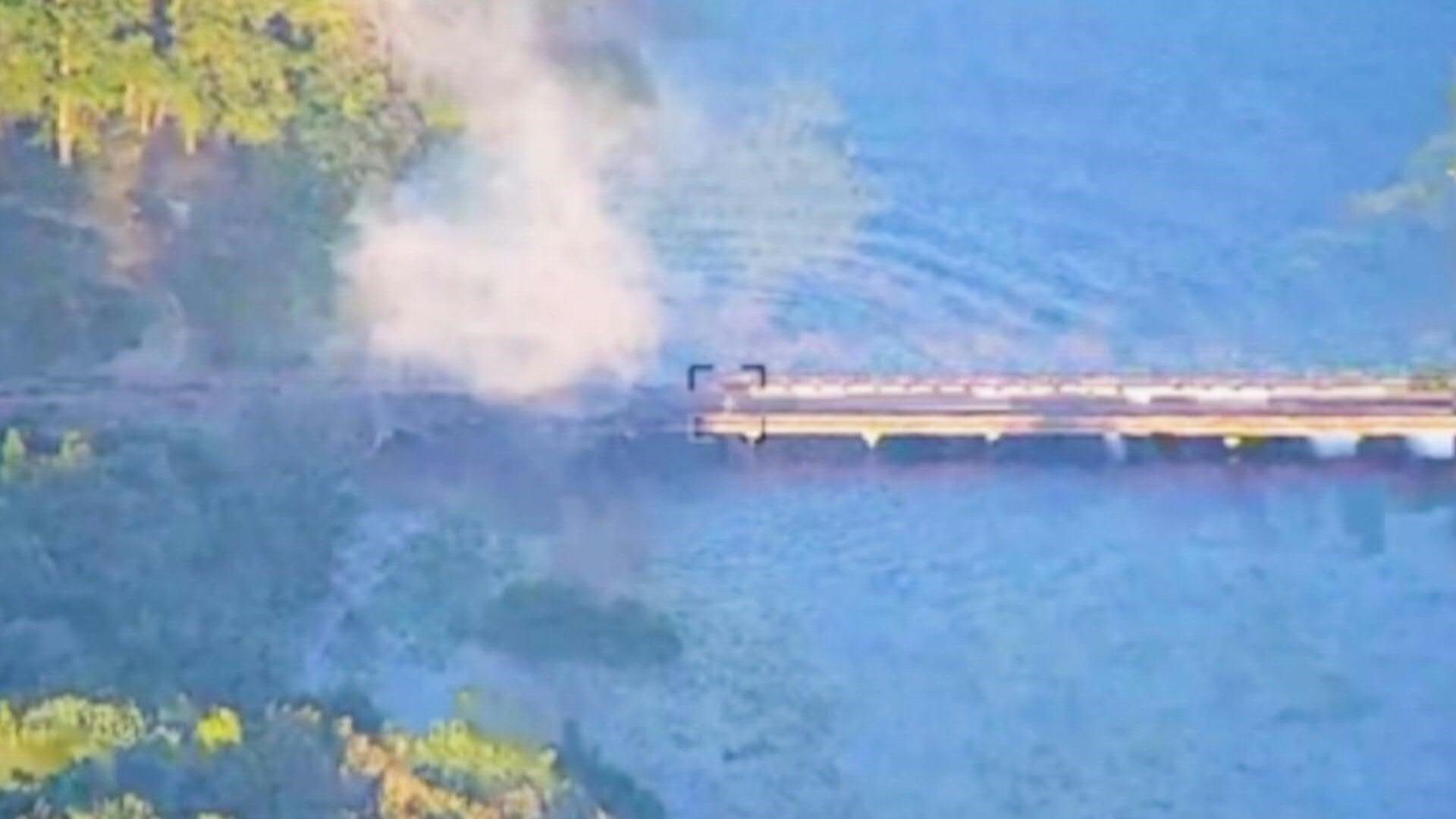 Ukraine zerstört weitere wichtige Brücke in russischer Region Kursk - Video