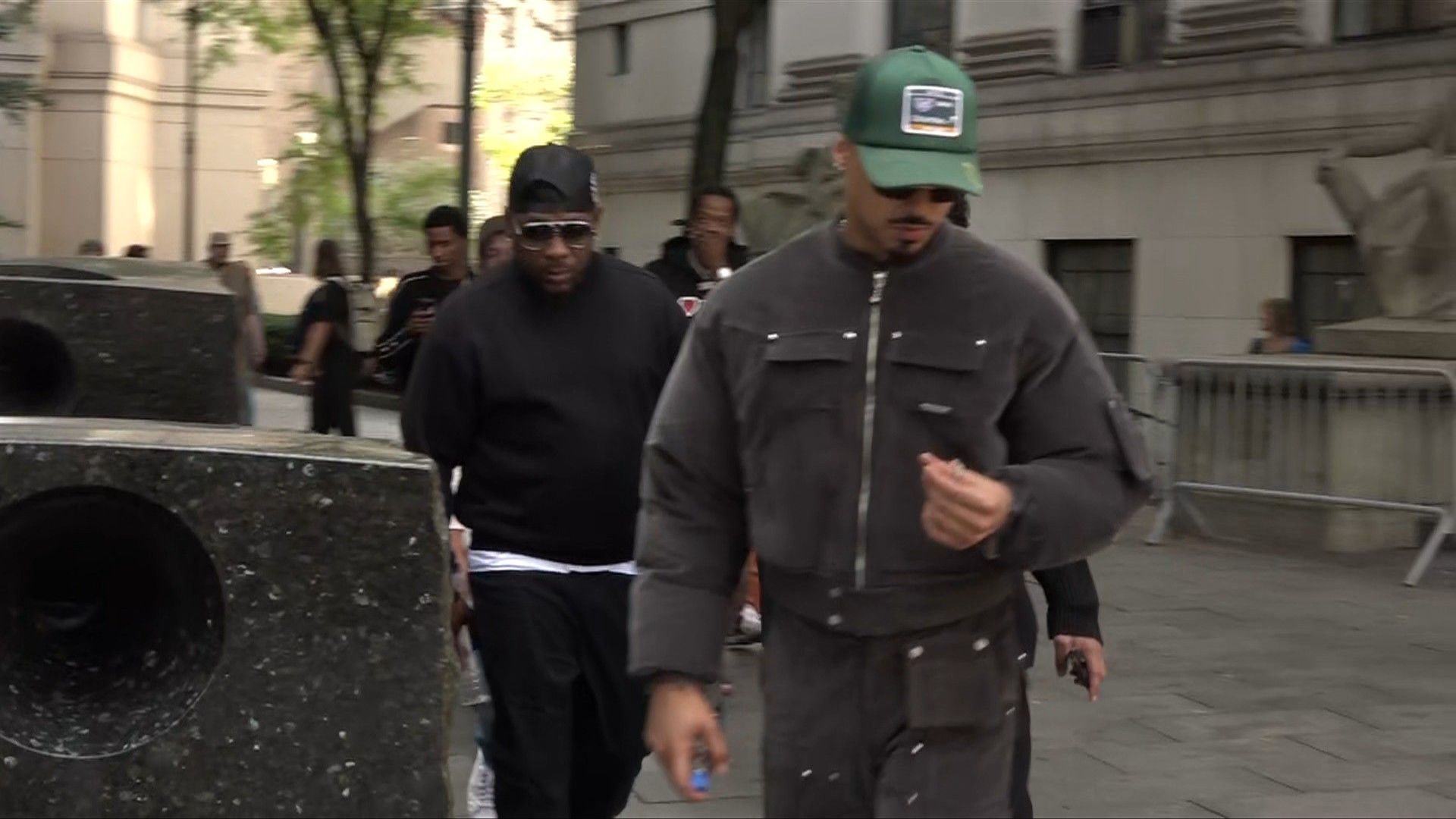 Sean 'Diddy' Combs' sons arrive at court in New York