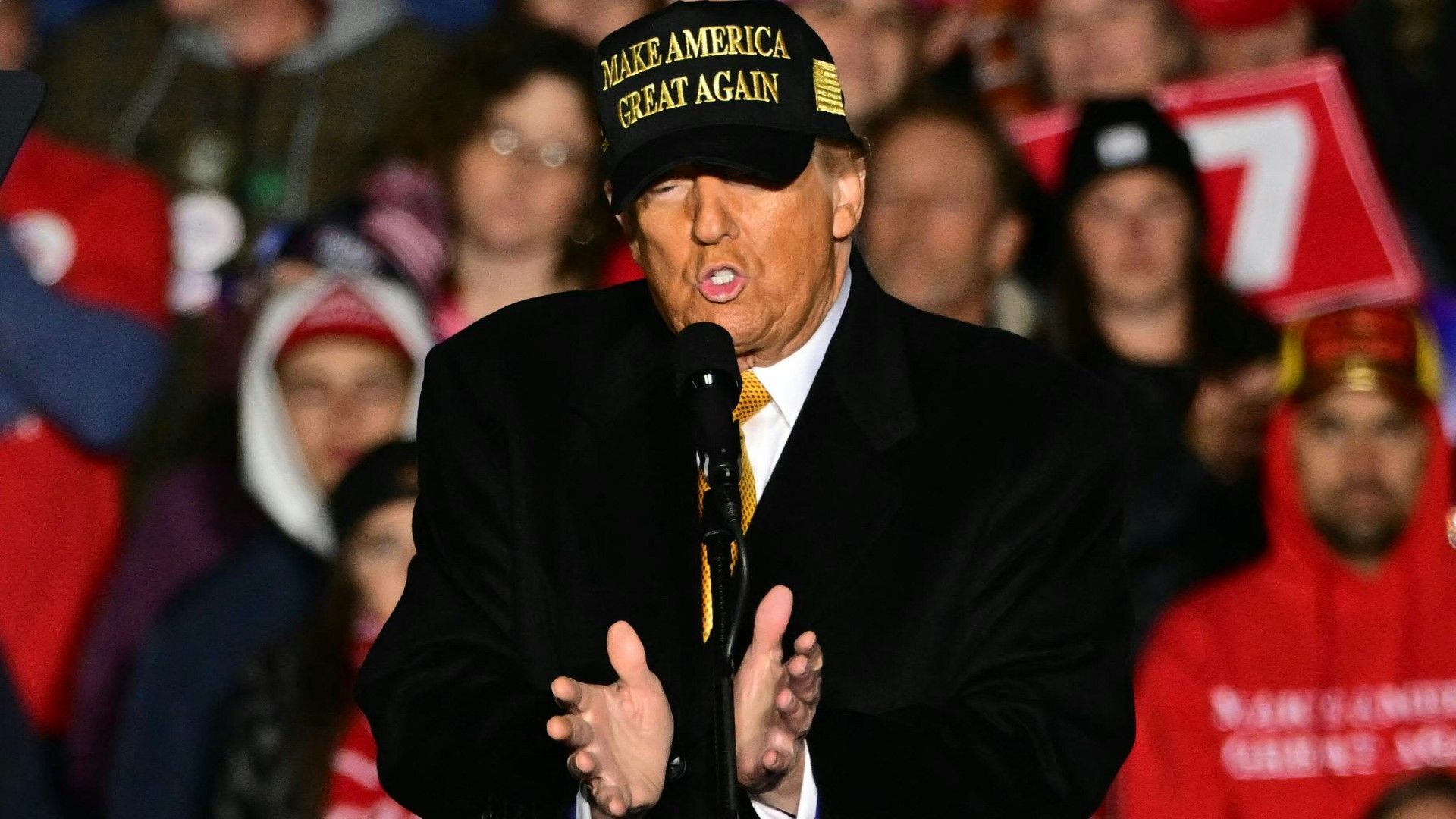 Trump: Harris führt eine "Hasskampagne gegen mich"