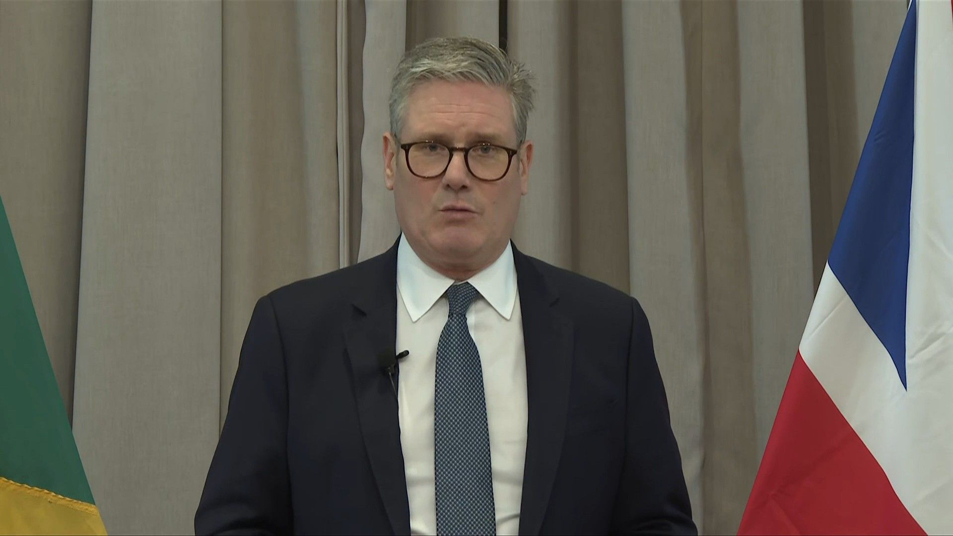 UK's Starmer says 'irresponsible rhetoric coming from Russia'
