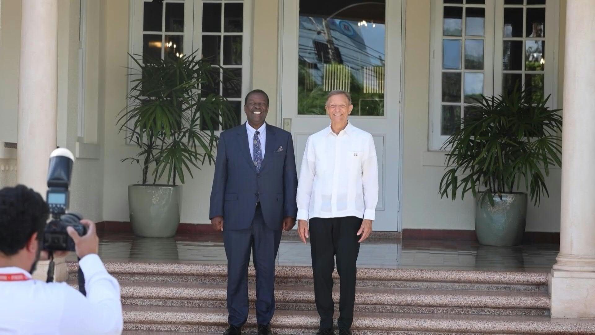 Dominican FM welcomes Kenyan counterpart in Santo Domingo