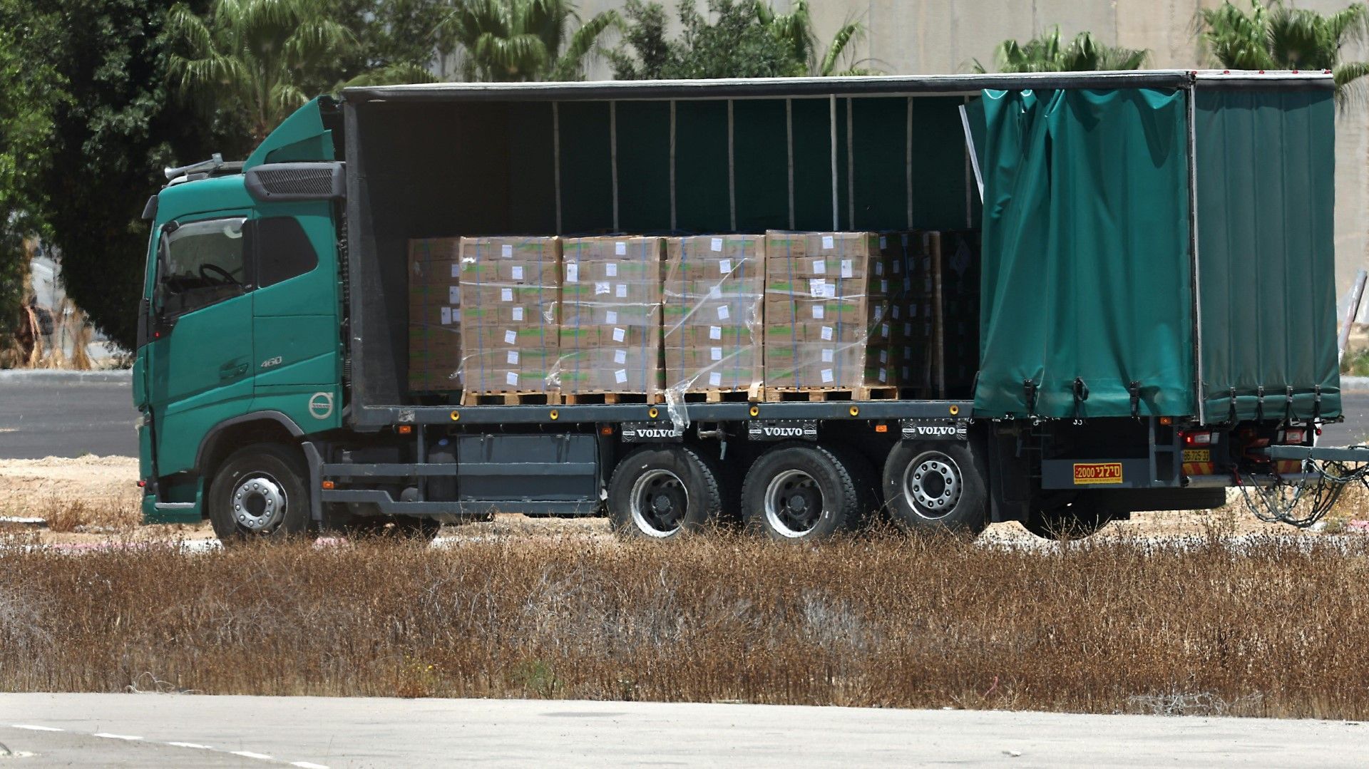Lastwagen mit UN-Hilfslieferungen erreichen Gaza