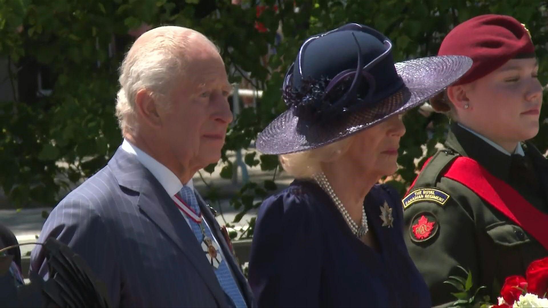 King Charles III lays wreath at Canada's Tomb of the Unknown Soldier