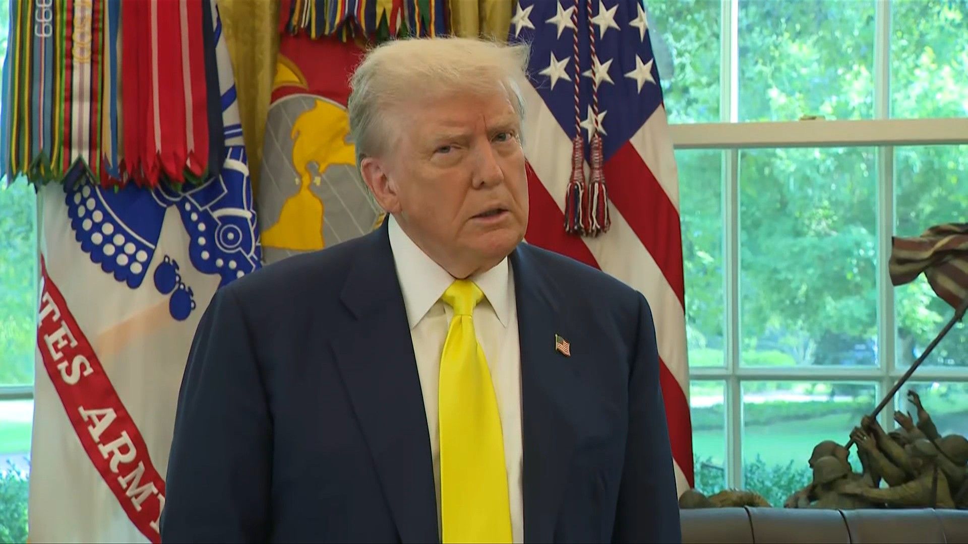 Trump says ready to meet Putin, Russian leader need not meet Zelensky first