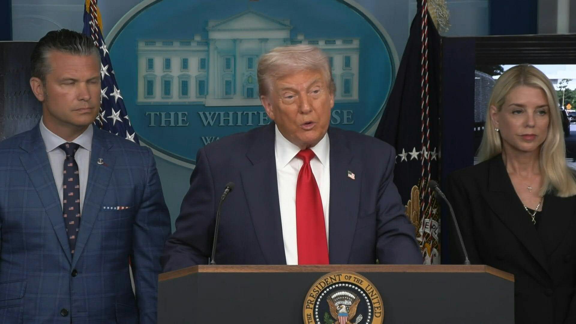 Video: Trump says placing Washington police under federal control and deploys National Guard