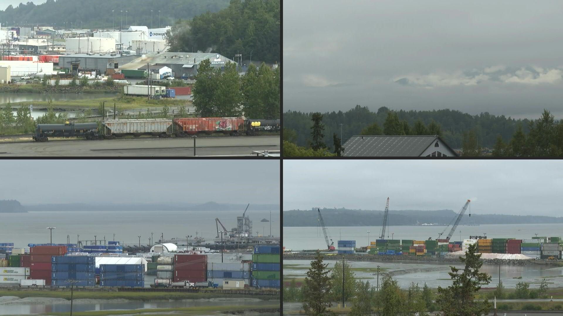 Video: Alaska: images of the Port of Anchorage, ahead of Trump-Putin summit
