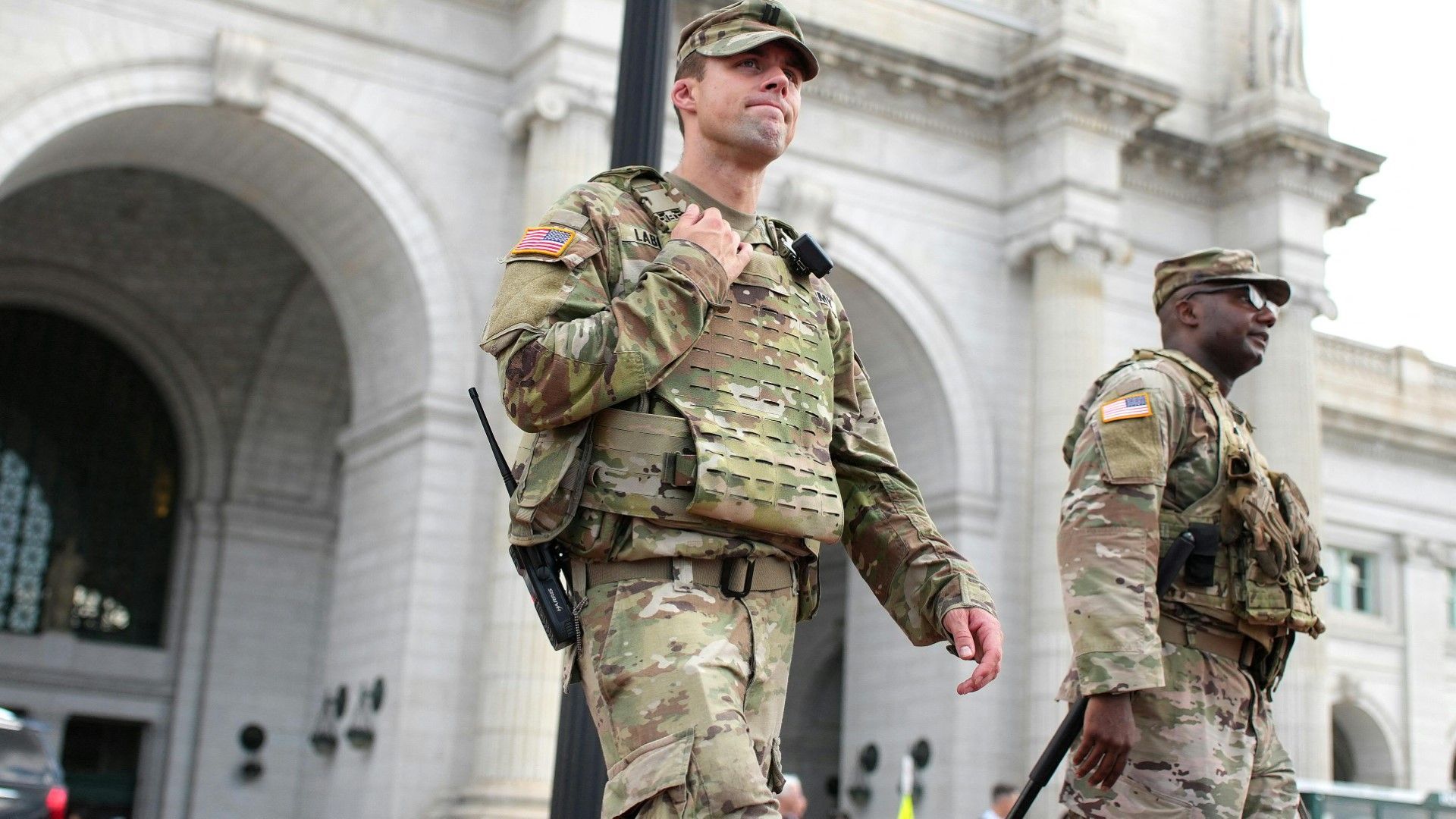 Nationalgardisten in Washington – „Sie haben keine Manieren“