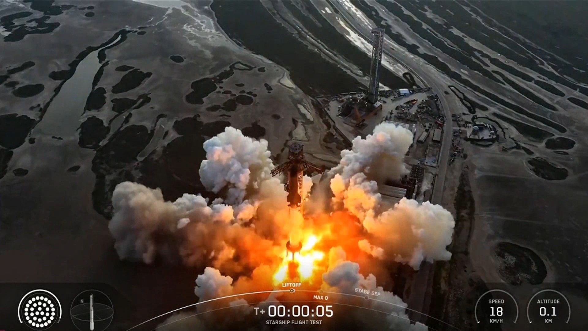 Video: SpaceX's Starship megarocket launches on latest test flight