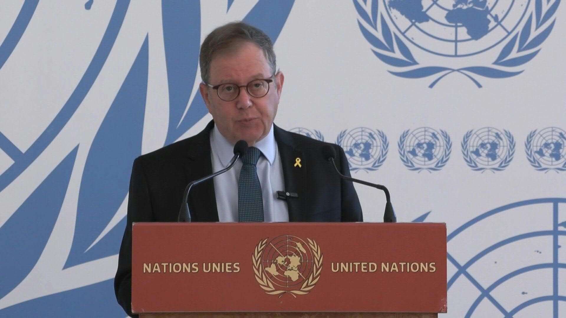 Israel's representative in Geneva says UN report on Gaza is 'fake'