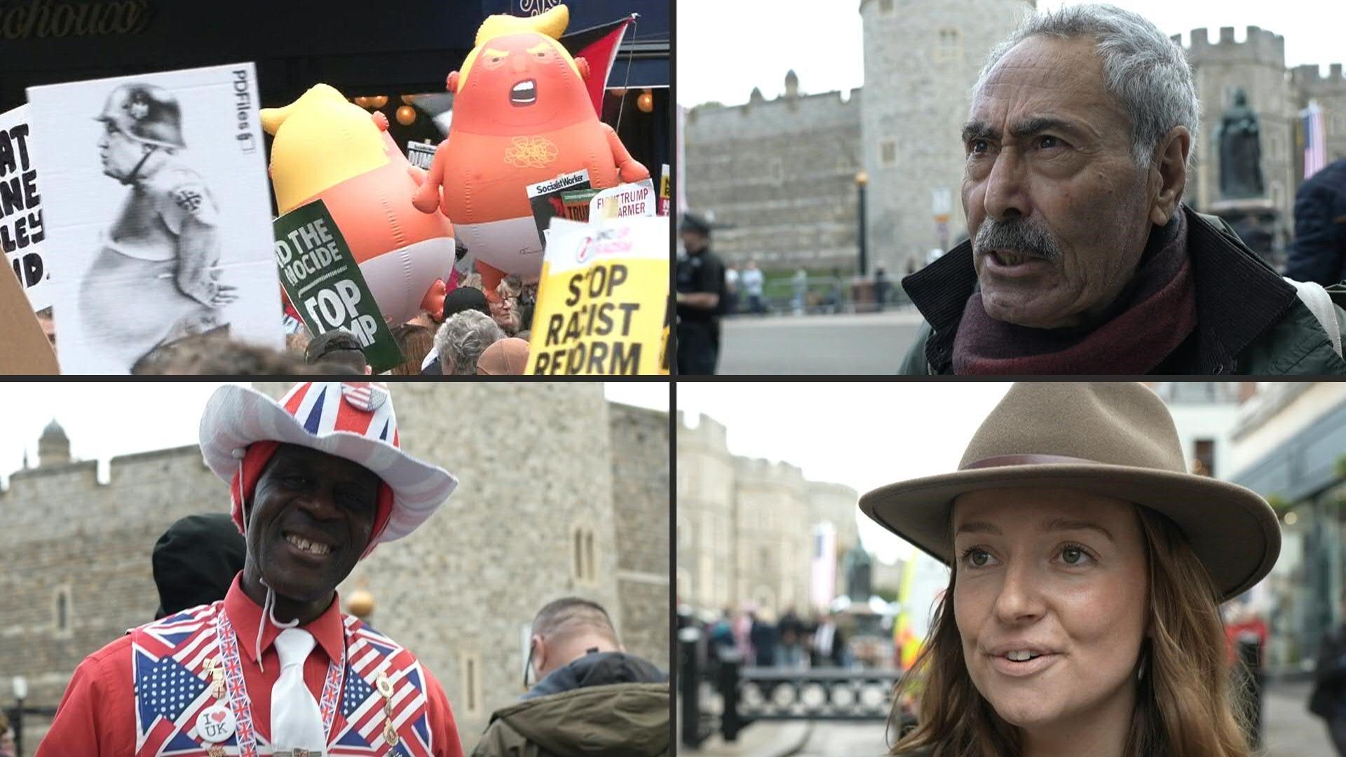 Trump-Besuch spaltet die Briten