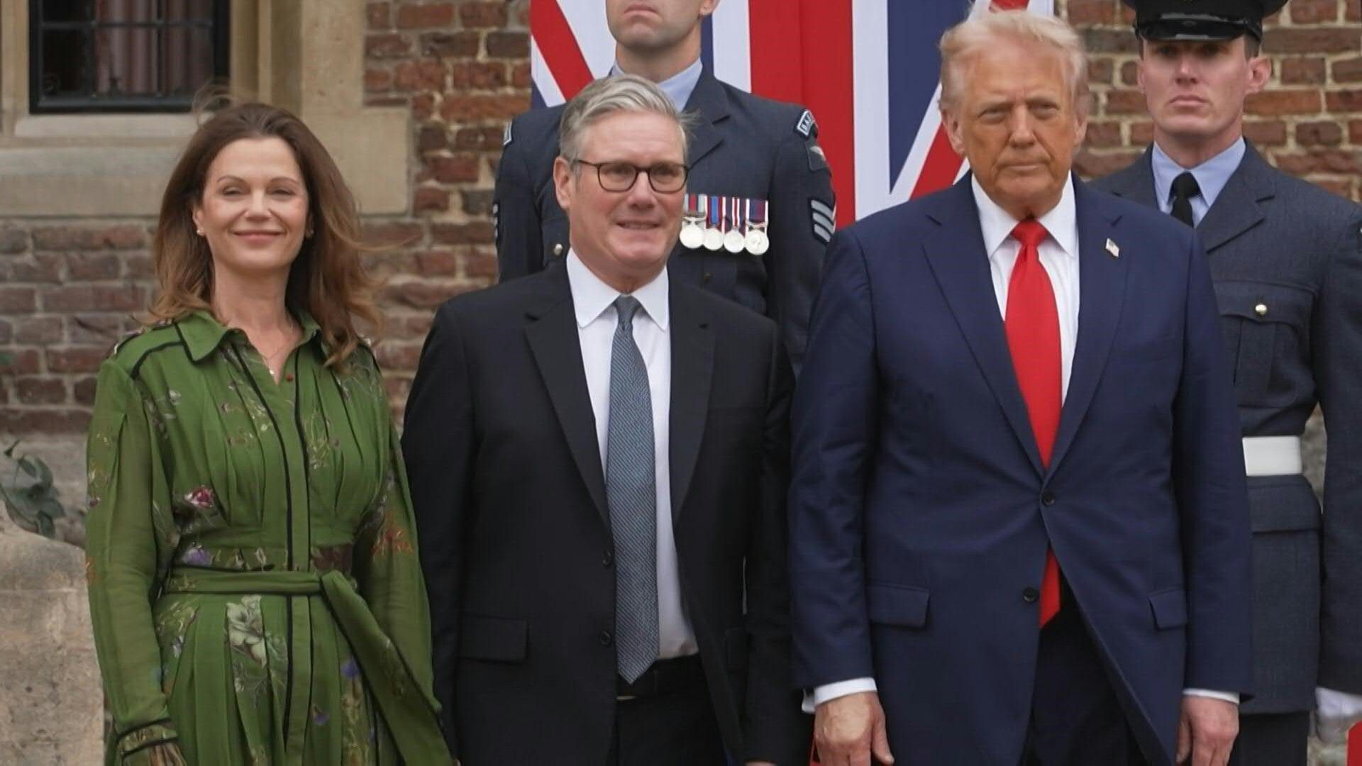 Starmer welcomes Trump to his country home on second day of UK State Visit