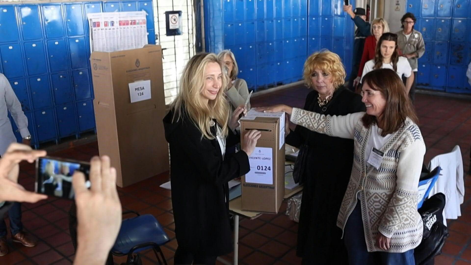 Video: Karina Milei votes in Argentine legislative elections