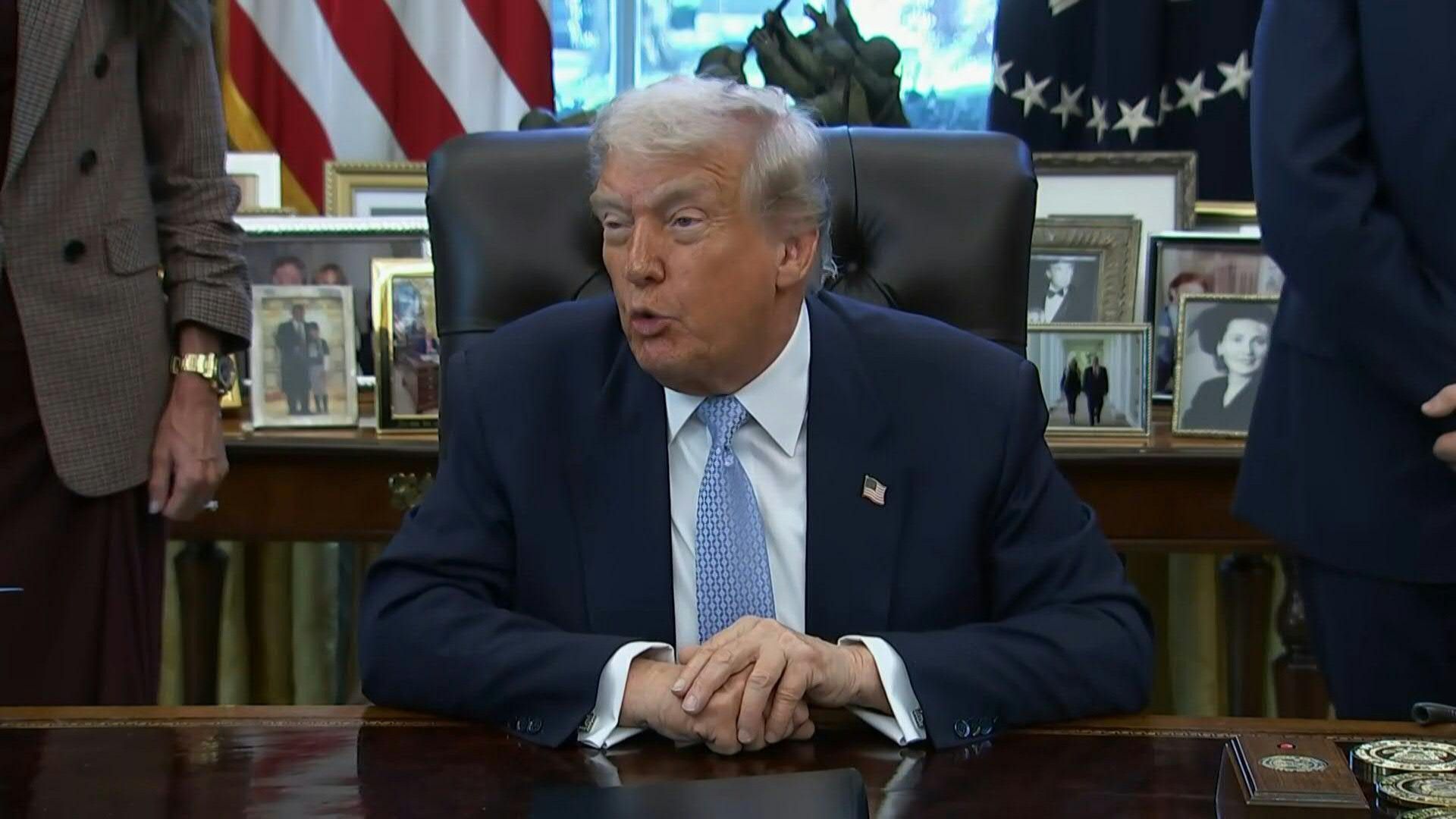 Video: Trump says will 'be talking to' Venezuela's Maduro as tensions rise