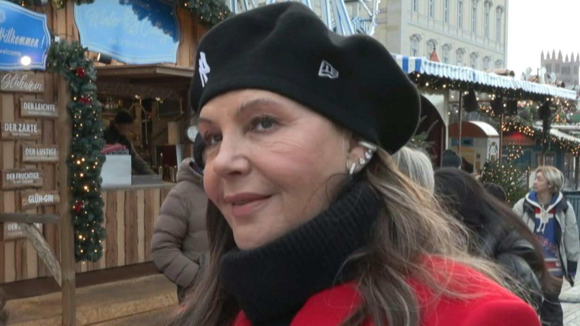 Natascha Ochsenknecht chillt im Advent