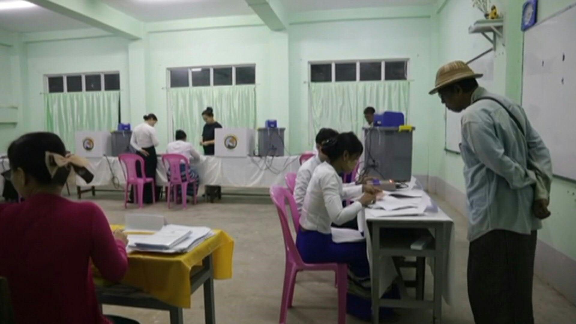 Polls-open-in-Myanmar-s-military-run-elections
