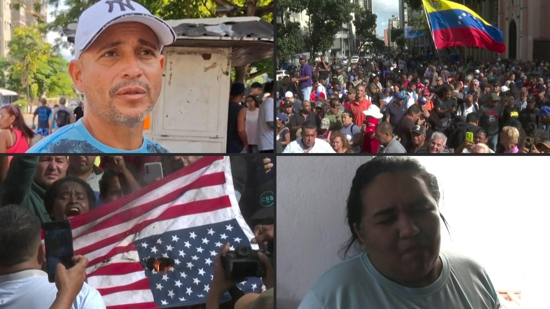 Video: Proteste in Venezuela gegen US-Vorgehen