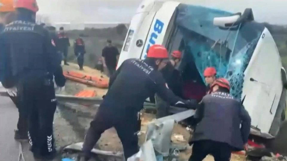 Türkei: Tote bei Busunglück in Antalya