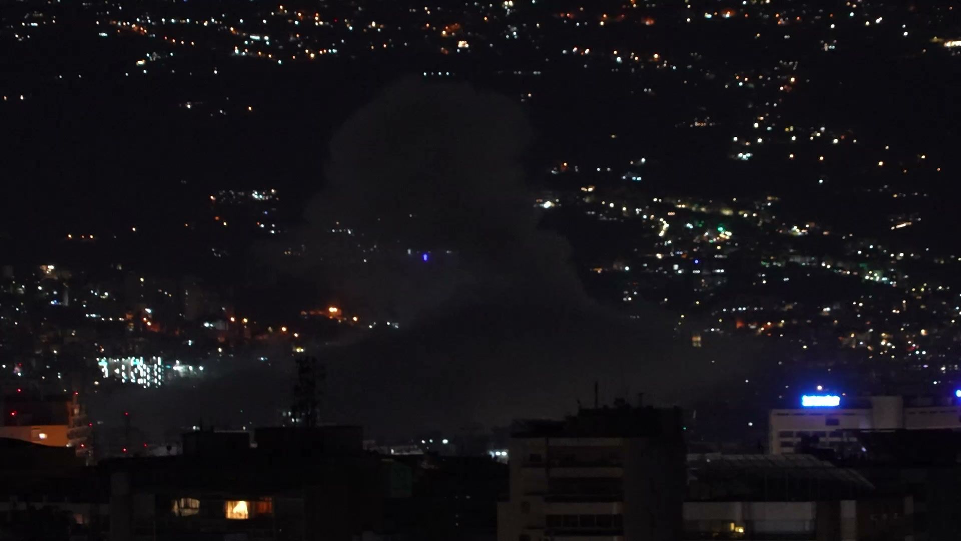 Video: Air strike hits Hezbollah's Beirut stronghold after Israel warning