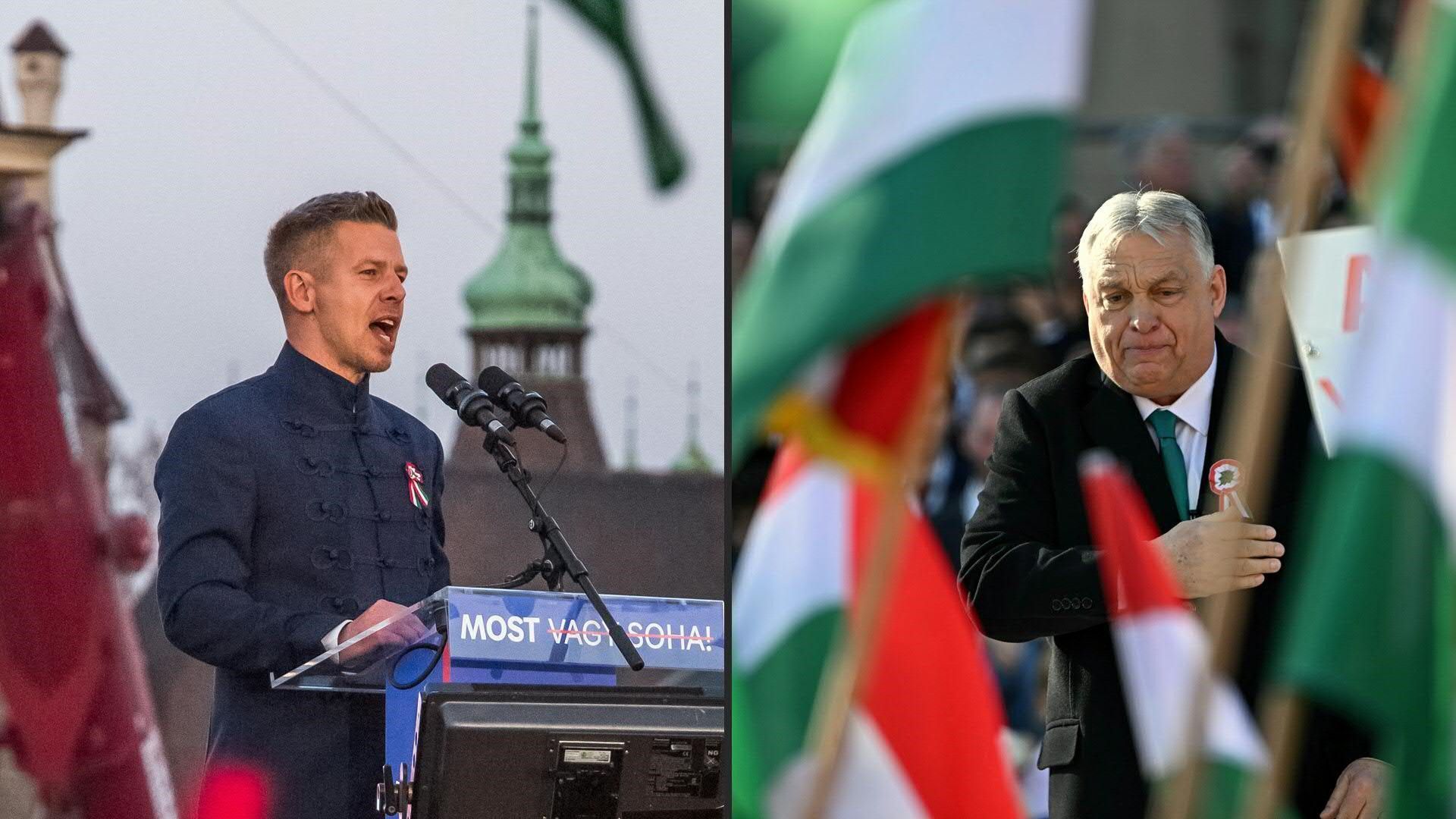 Video: Vor Wahl in Ungarn: Großdemonstrationen beider Lager