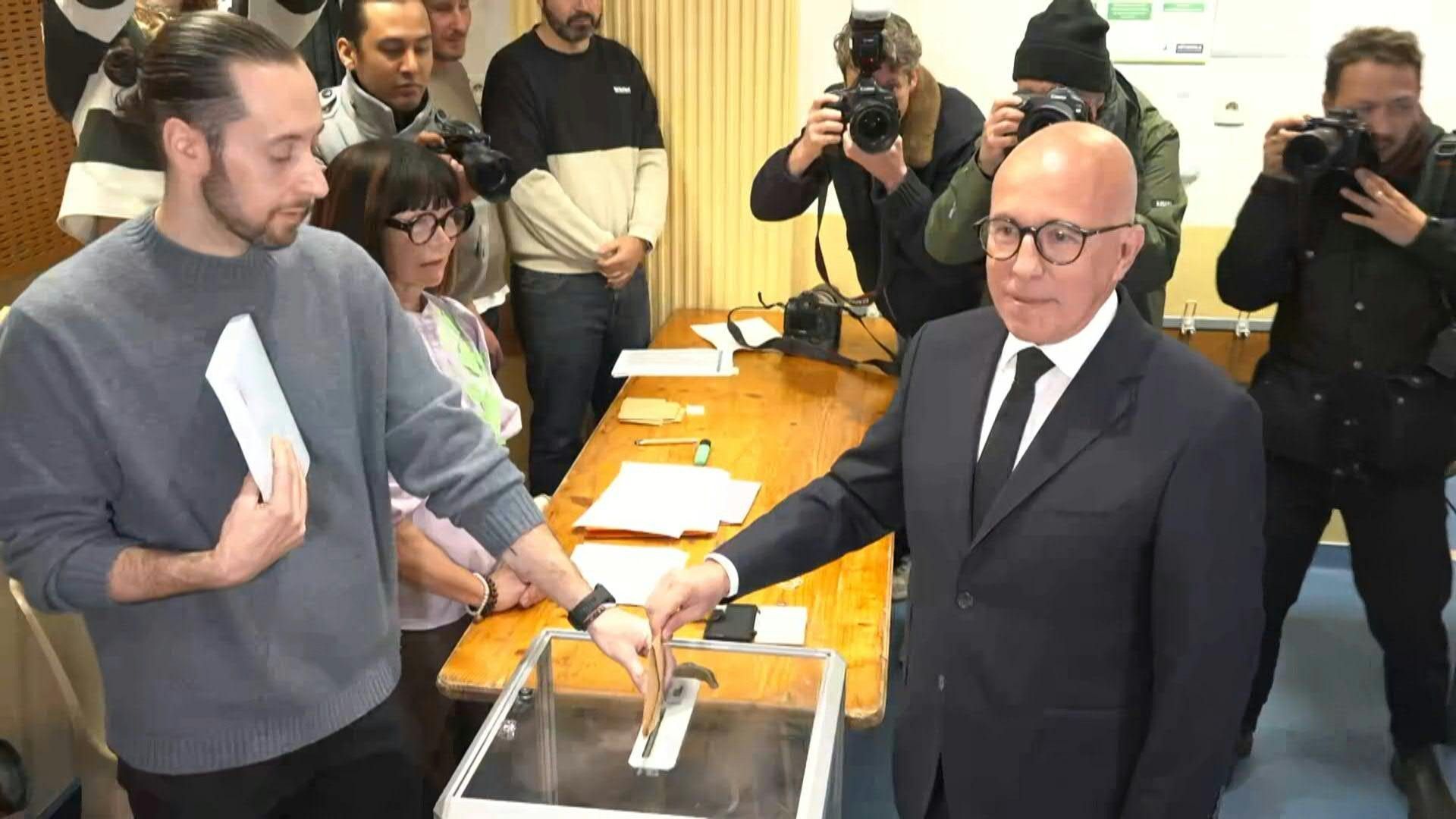 Video: Nice local elections: vote of Eric Ciotti, ally of the RN