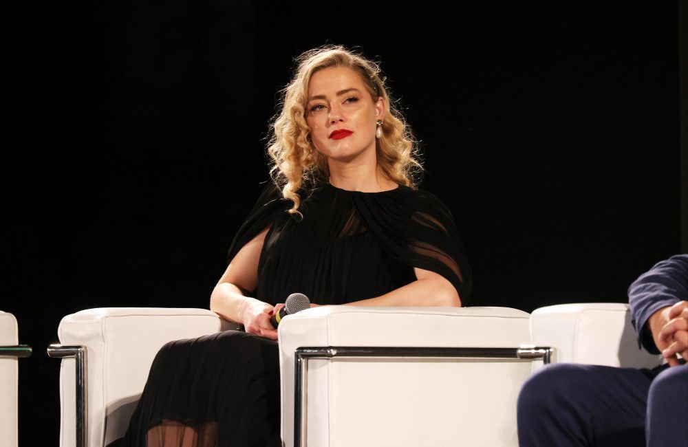 Amber Heard reveals she's welcomed twins