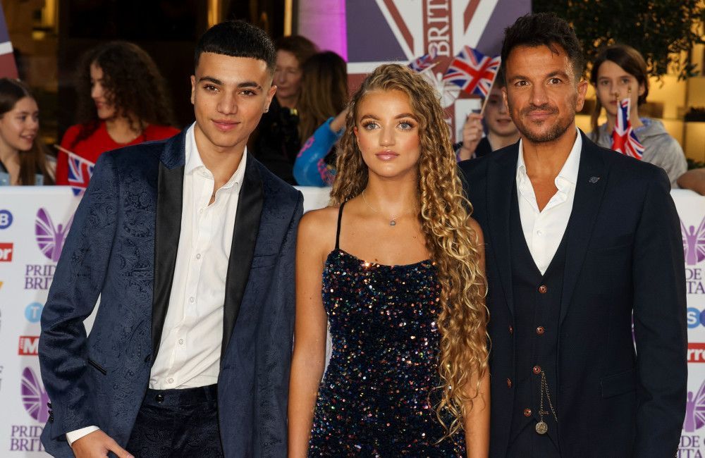 Peter Andre shares how proud he is of Princess and Junior