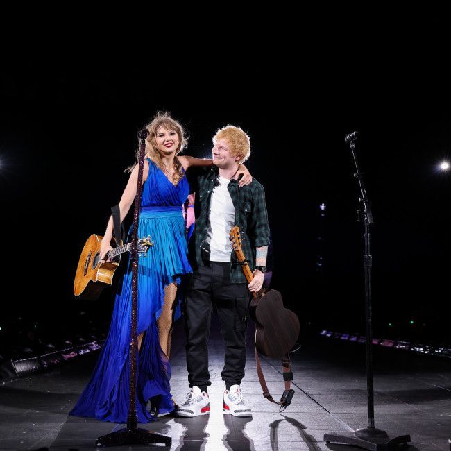 Taylor Swift admits 'it will be hard' to stop Ed Sheeran performing at her wedding
