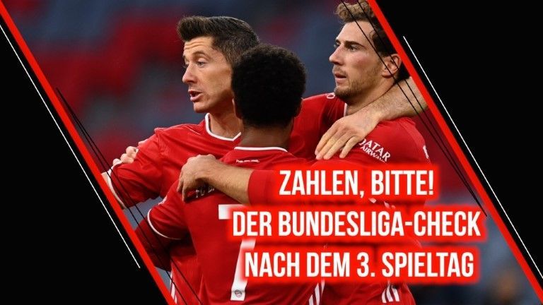 Zahlen, bitte! Der Bundesliga-Check nach dem 3. Spieltag