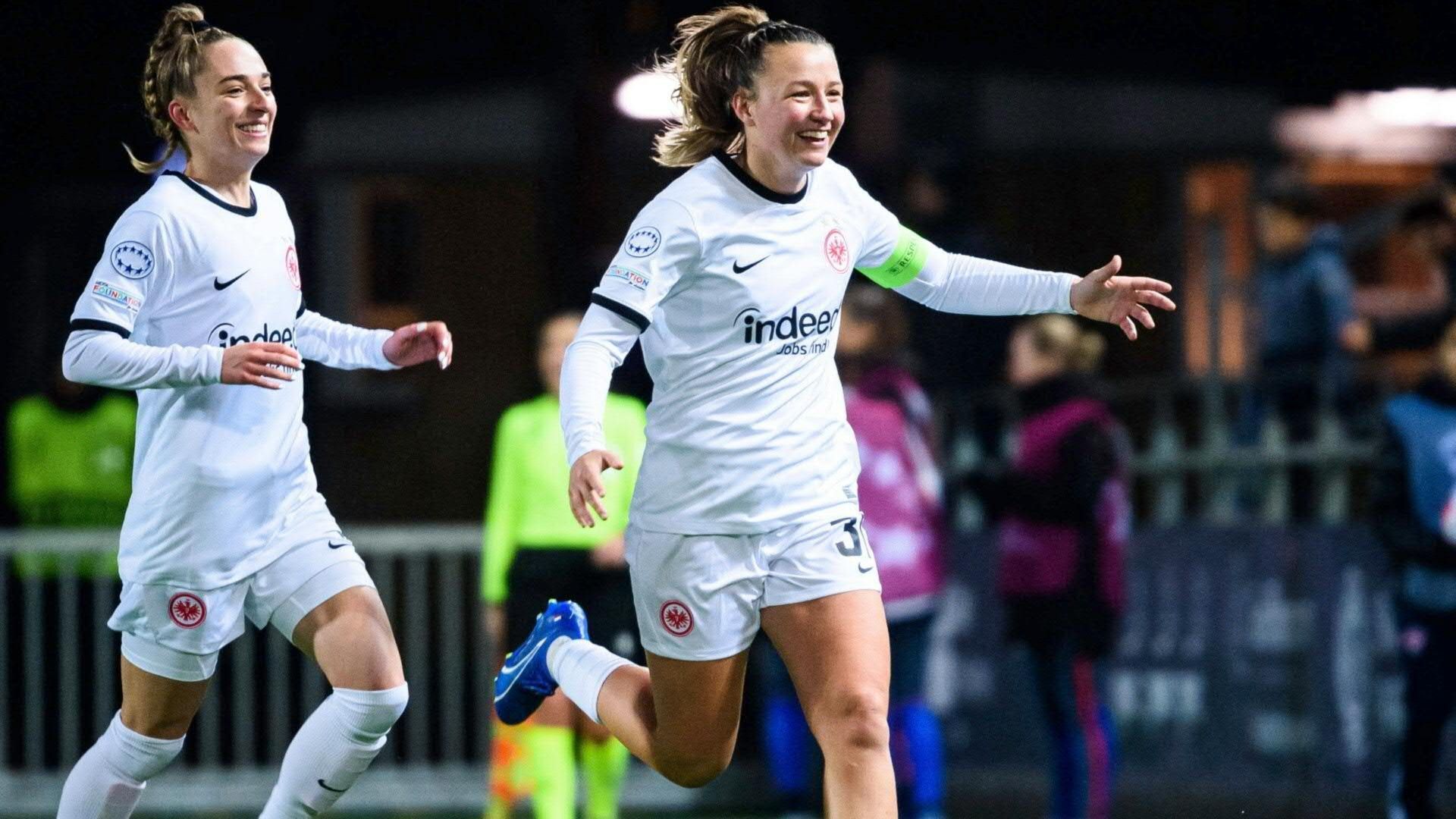 Frauenfußball: Frankfurts Champions-League-Debüt mit Sieg